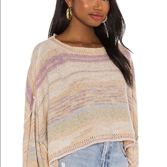 Free People Sweaters - Free People Warm Sky Combo poncho/sweater